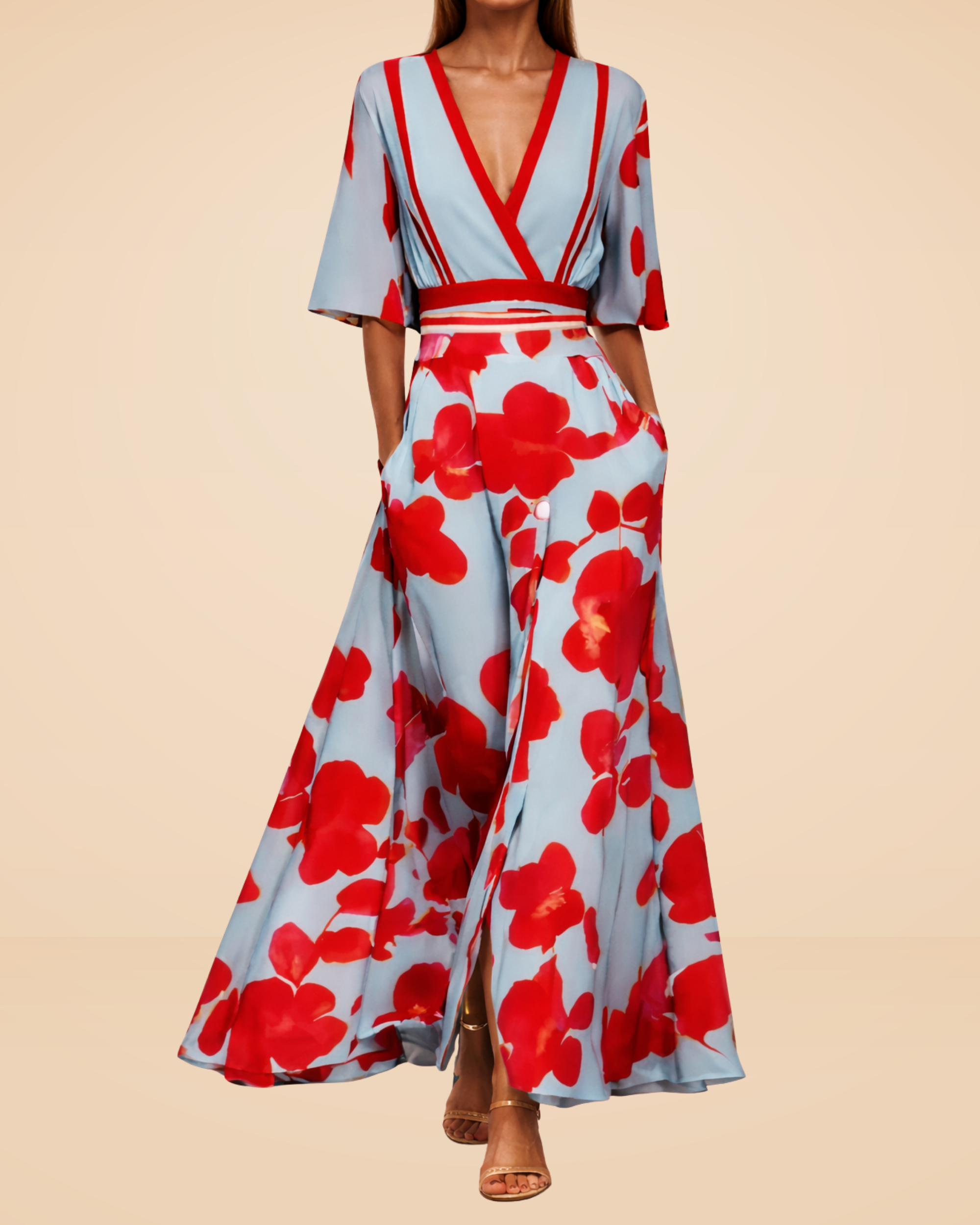 Lois™ – Floral Maxi Dress